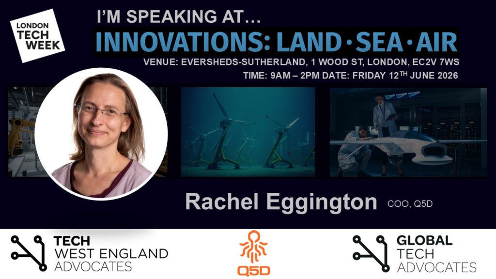 Q5D to Bring Autonomous Manufacturing Perspective to London Tech Week ...