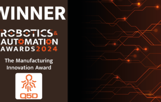 Award graphics Robotics & Automation Awards -Innovation in manufacturing