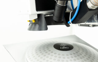 Frequency selective shield on doubly curved substrate