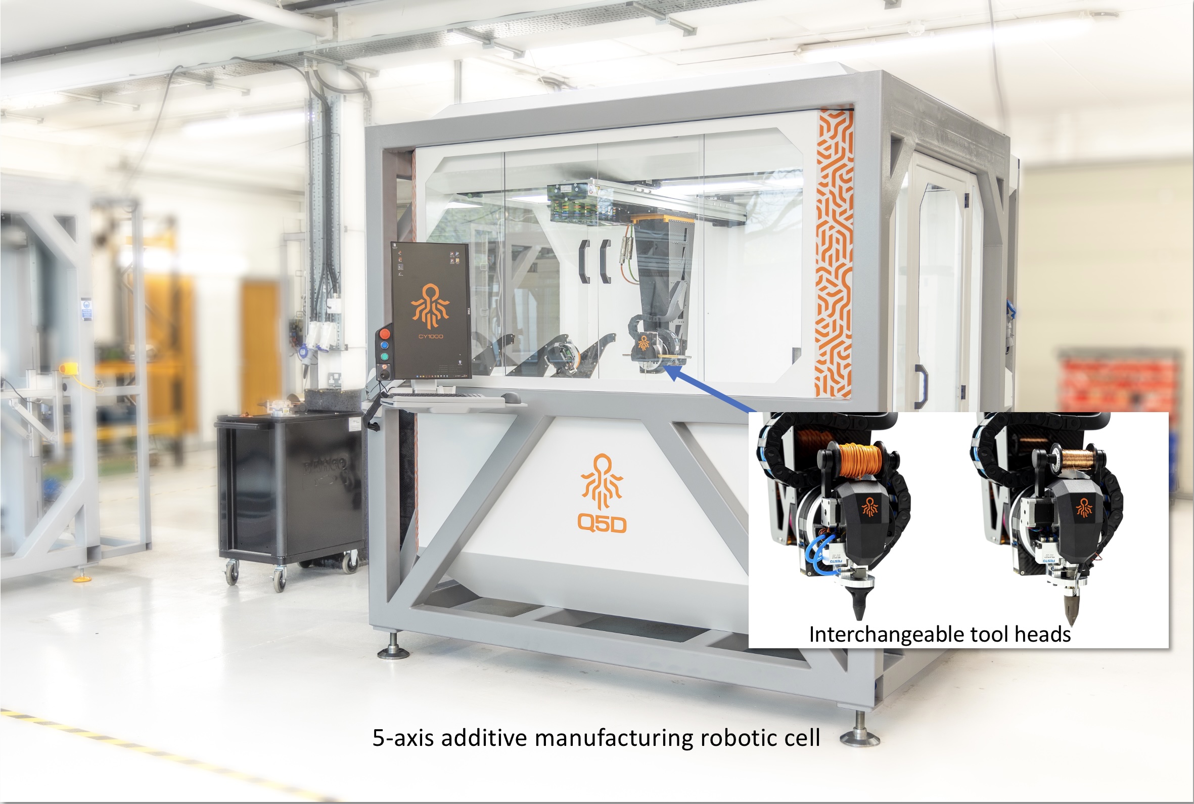 Q5D's wiring automation robot