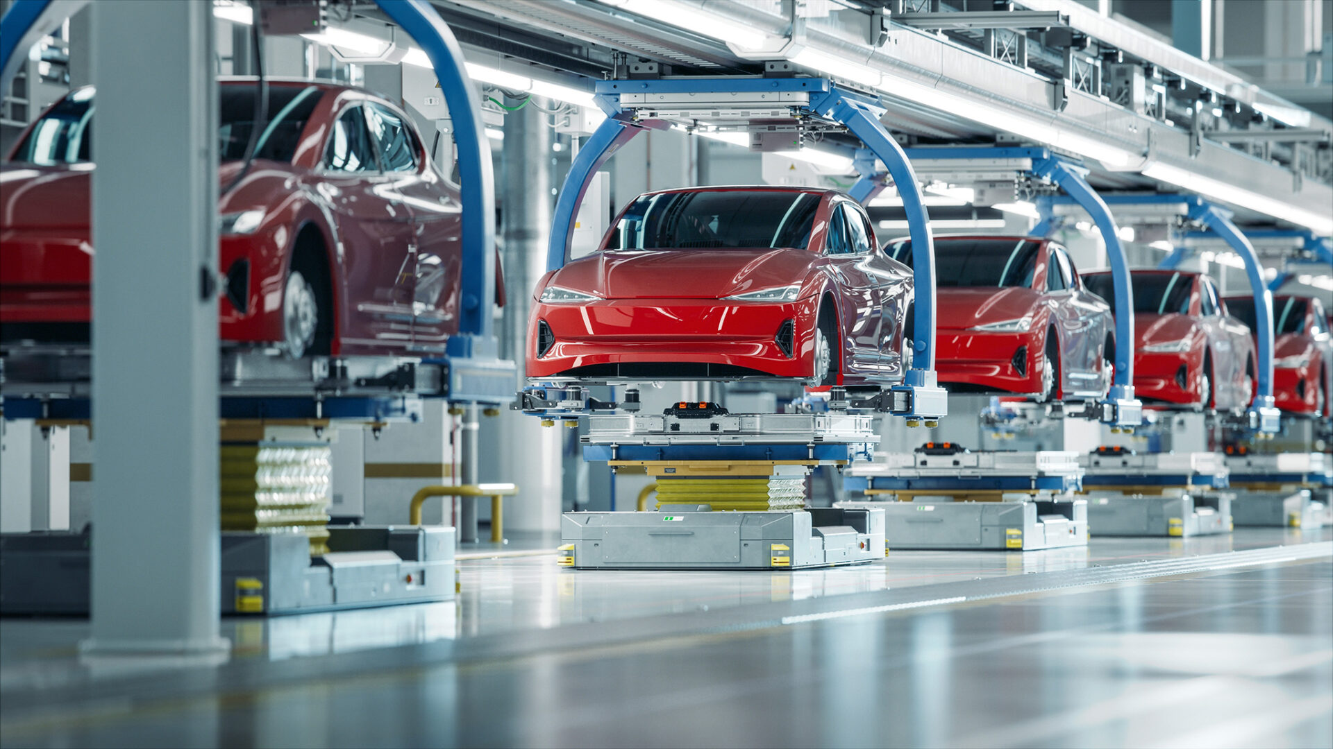 EV assembly line