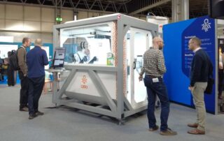 Image of Q5D exhibition stand at the event Advanced Engineering 2023